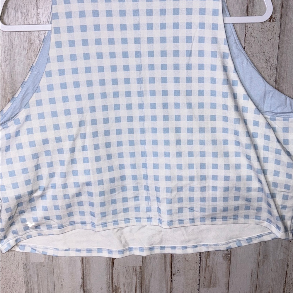 Old Navy Blue and White Checkered Bra Size 4X NWT! - Picture 13 of 14